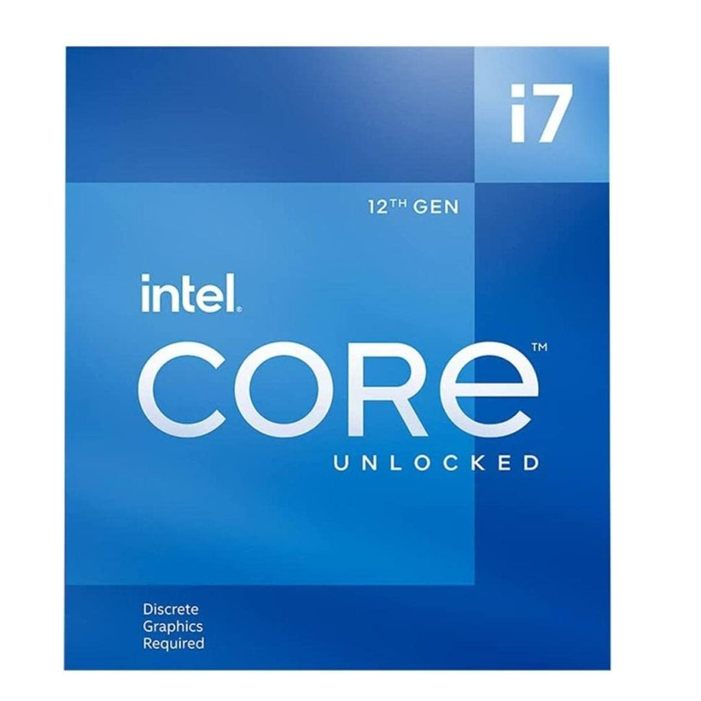Intel Core I7 12700Kf 12Th Gen Desktop Processor 25 Mb Cache, Up to 5.00 Ghz Clock Speed 12 Core 20 Threads 125W Lga 1700 Socket 3 Years Warranty Box Packaging Ddr4 Ddr5 Ram Support