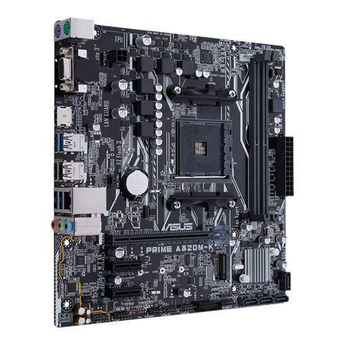 ASUS Prime A320M-K AMD MicroATX Motherboard Socket AM4 DDR4