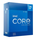 Intel Core I7 12700Kf 12Th Gen Desktop Processor 25 Mb Cache, Up to 5.00 Ghz Clock Speed 12 Core 20 Threads 125W Lga 1700 Socket 3 Years Warranty Box Packaging Ddr4 Ddr5 Ram Support