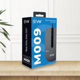 EVM Wired Optical Mouse - USB Plug & Play - 1000 DPI Precision - 1.1m Cable - Comfort Hand Grip Design - 1 Year Warranty