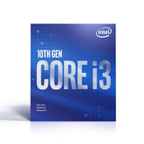Intel Core i3-10100F 10th Generation LGA1200 Desktop Processor 4, 4 Cores 8 Threads up to 4.30GHz 6MB Cache
