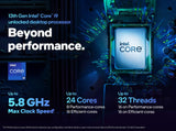 Intel Core i9-13900K Desktop Processor LGA 1700 24 cores (8 P-cores + 16 E-cores) 36M Cache, up to 5.8 GHz'