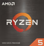 AMD 5000 Series Ryzen 5 5500 Desktop Processor 6 cores 12 Threads 19 MB Cache 3.6 GHz Upto 4.2 GHz Socket AM4 500 Series Chipset