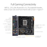 ASUS TUF Gaming B660M-PLUS WiFi D4 Intel B660 MicroATX Motherboard LGA 1700 DDR4