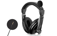 Intex SUPRA MULTIMEDIA HEADPHONES Wired Headset  (Black, On the Ear)