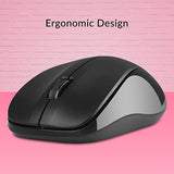 Zebronics Zeb-Companion 107 Wireless Keyboard and Mouse Combo with Nano Receiver (Black)