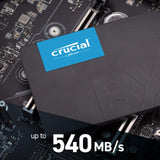 Crucial BX500 480 GB Desktop, Laptop, Servers, Network Attached Storage SSD (BX500 SATA SSD 480 GB)