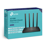 TP-Link Archer A6 V3 1200 Mbps Wireless MU-MIMO Gigabit Router  (Black, Dual Band)