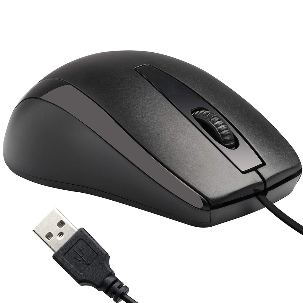 Zebronics Zeb-Alex Wired USB Optical Mouse with 3 Buttons