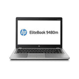 Refurbished HP Elitebook Folio 9480M Laptop, 14