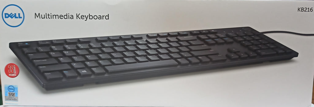 DELL KB216 Wired Multimedia USB Keyboard