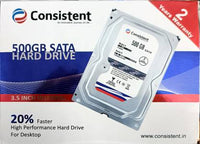Consistent 500 GB Hard Disk for Desktop