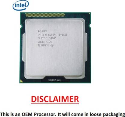 Intel Core i3-3240 3.4 GHz LGA 1155 Socket 2 Cores 4 Threads 3 MB Smart Cache Desktop Processor (Import)