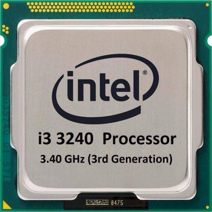 Intel Core i3-3240 3.4 GHz LGA 1155 Socket 2 Cores 4 Threads 3 MB Smart Cache Desktop Processor (Import)
