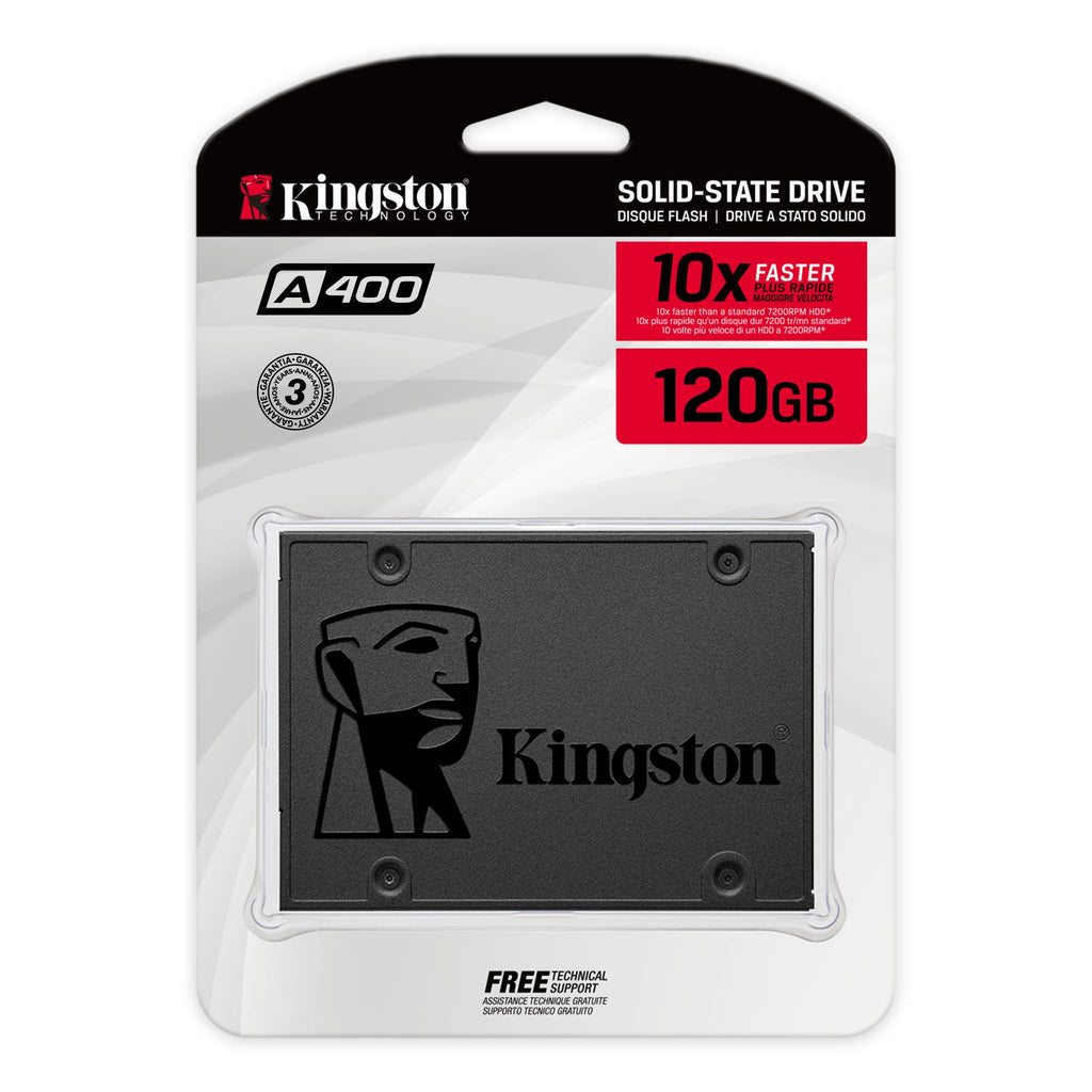 Kingston Now A400 120GB Internal Solid State Drive (SA400S37/120GIN)