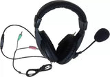Intex SUPRA MULTIMEDIA HEADPHONES Wired Headset  (Black, On the Ear)