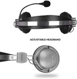 ZEBRONICS ZEB SUPREME USB WITH MIC Wired Headset  (Black, Silver, On the Ear)
